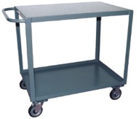 Jamco 2-Shelf SE-Series Extra Durable Steel Service Cart