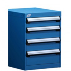 Rousseau 4-Drawer L-Series Stationary Modular Cabinet L3ABD-2418 Rousseau 4-Drawer L-Series Stationary Modular Cabinet L3ABD-2418