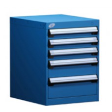 Rousseau 5-Drawer L-Series Stationary Modular Cabinet L3ABD-2419 Rousseau 5-Drawer L-Series Stationary Modular Cabinet L3ABD-2419