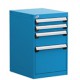 Rousseau 4-Drawer L-Series Stationary Modular Cabinet L3ABD-2807