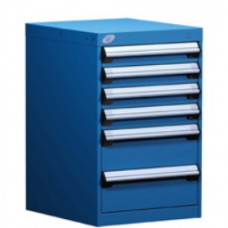Rousseau 6-Drawer L-Series Stationary Modular Cabinet L3ABG-2821 Rousseau 6-Drawer L-Series Stationary Modular Cabinet L3ABG-2821