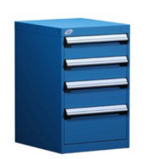 Rousseau 4-Drawer L-Series Stationary Modular Cabinet L3ABD-2835 Rousseau 4-Drawer L-Series Stationary Modular Cabinet L3ABD-2835