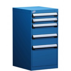 Rousseau 5-Drawer L-Series Stationary Modular Cabinet L3ABD-3415