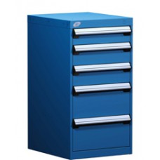 Rousseau 5-Drawer L-Series Stationary Modular Cabinet L3ABG-3419 Rousseau 5-Drawer L-Series Stationary Modular Cabinet L3ABG-3419