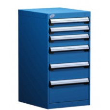 Rousseau 6-Drawer L-Series Stationary Modular Cabinet L3ABG-3437 Rousseau 6-Drawer L-Series Stationary Modular Cabinet L3ABG-3437