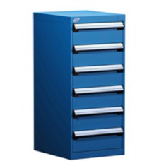 Rousseau 6-Drawer Stationary L-Series Modular Cabinet L3ABD-4005 Rousseau 6-Drawer Stationary L-Series Modular Cabinet L3ABD-4005