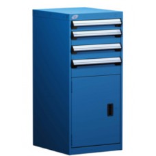 Rousseau 4-Drawer L-Series Stationary Modular Cabinet L3ABD-4015 Rousseau 4-Drawer L-Series Stationary Modular Cabinet L3ABD-4015