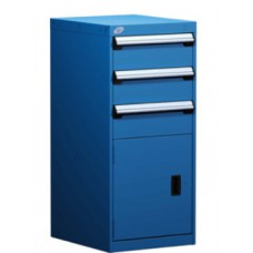 Rousseau 3-Drawer L-Series Stationary Modular Cabinet L3ABD-4017 Rousseau 3-Drawer L-Series Stationary Modular Cabinet L3ABD-4017