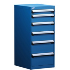 Rousseau 6-Drawer L-Series Stationary Modular Cabinet L3ABG-4025 Rousseau 6-Drawer L-Series Stationary Modular Cabinet L3ABG-4025