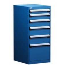 Rousseau 6-Drawer L-Series Stationary Modular Cabinet L3ABG-4029 Rousseau 6-Drawer L-Series Stationary Modular Cabinet L3ABG-4029