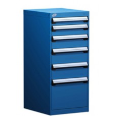 Rousseau 6-Drawer L-Series Stationary Modular Cabinet L3ABG-4031 Rousseau 6-Drawer L-Series Stationary Modular Cabinet L3ABG-4031
