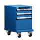 Rousseau 3-Drawer Modular Cart - L-Series L3BBD-2401L3B