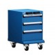 Rousseau L-Series 3-Drawer Modular Cart - L3BBD-2403L3B