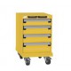 Rousseau 4-Drawer Modular Tool Cart - L3BBD-2408L3B