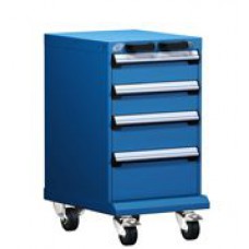 Rousseau 4-Drawer Modular Tool Cart - L3BBD-2804L3B Rousseau 4-Drawer Modular Tool Cart - L3BBD-2804L3B