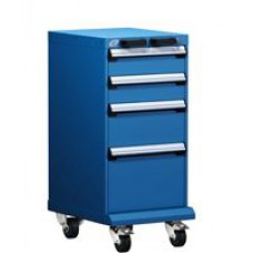 Rousseau L-Series 4-Drawer Modular Cart - L3BBD-3404L3B