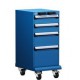 Rousseau 4-Drawer Modular Tool Cart - L3BBD-3403L3B