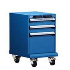 Rousseau 3-Drawer Modular Tool Cart - L3BBG-2402L3B