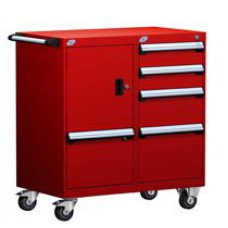 Rousseau 5-Drawer Modular Tool Cart - L3BED-3401L3B Rousseau 5-Drawer Modular Tool Cart - L3BED-3401L3B