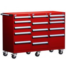 Rousseau L3BJD-3401L3B 15-Drawer Modular Tool Cart Rousseau L3BJD-3401L3B 15-Drawer Modular Tool Cart
