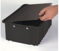 LEWISbins ESD Divider Box Covers | Anti-Static Protection for Sensitive Components