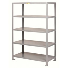 Little Giant Heavy-Duty Welded Steel Fixed Shelving Units – Model 5SH-2448-72