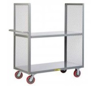 Little Giant 2-Sided Shelf Truck with Expanded Metal Ends