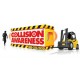 Save-Ty Yellow Look Out 3W Collision Awareness