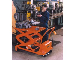 Presto Lifts Battery Powered Double Scissor Lift Cart - DBP36-10