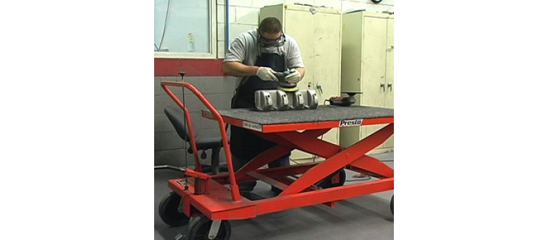 Benefits of Manual Scissors Lift Carts in Industrial Environment