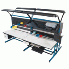 ProLine Double Sided White Plastic Laminate Top The Basic Add-on Workbench ProLine Double Sided White Plastic Laminate Top The Basic Add-on Workbench