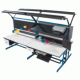 ProLine B4830DAESD Double Sided White Plastic Laminate Top The Basic Add-on Workbench