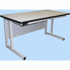 ProLine CHD483030PL Cantilever Leg White Plastic Laminate Top Workbench ProLine CHD483030PL Cantilever Leg White Plastic Laminate Top Workbench