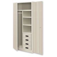 Pucel WSC-3672-24-4D Industrial Wardrobe Storage Cabinet Pucel WSC-3672-24-4D Industrial Wardrobe Storage Cabinet