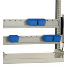 Rousseau WM28-2801 Plastic Bin Rail Rousseau WM28-2801 Plastic Bin Rail