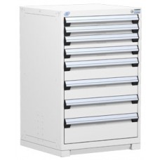 Rousseau 8-Drawer Heavy Duty Modular Drawer Cabinet R5ADD-4401 Rousseau 8-Drawer Heavy Duty Modular Drawer Cabinet R5ADD-4401