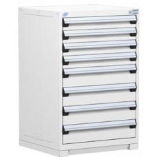 Rousseau 8-Drawer Heavy Duty Modular Drawer Cabinet R5ADD-4407 Rousseau 8-Drawer Heavy Duty Modular Drawer Cabinet R5ADD-4407