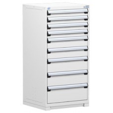 Rousseau 9-Drawer Heavy Duty Modular Drawer Cabinet R5ADD-5809 Rousseau 9-Drawer Heavy Duty Modular Drawer Cabinet R5ADD-5809