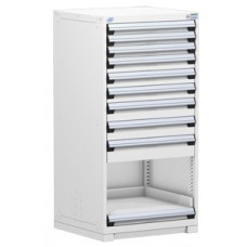 Rousseau 9-Drawer Stationary Modular Storage Cabinet R5ADG-5811