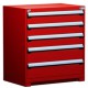 Rousseau R5AEC-3805 Heavy-Duty 5-Drawer Modular Storage Cabinet – Industrial Tool & Parts Organization