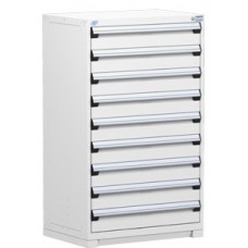 Rousseau R5AEC-5813 9-Drawer Stationary Modular Storage Cabinet – Heavy-Duty Industrial Tool & Parts Storage System Rousseau R5AEC-5813 9-Drawer Stationary Modular Storage Cabinet – Heavy-Duty Industrial Tool & Parts Storage System