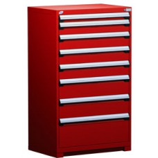 Rousseau R5AEC-5825 8-Drawer Stationary Modular Storage Cabinet – Heavy-Duty Industrial Tool & Parts Storage System Rousseau R5AEC-5825 8-Drawer Stationary Modular Storage Cabinet – Heavy-Duty Industrial Tool & Parts Storage System