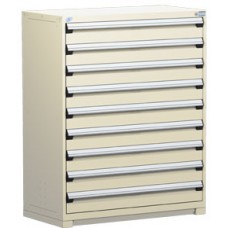 Rousseau R5AHE-5814 9-Drawer Heavy-Duty Stationary Modular Storage Cabinet – 48″W × 24″D × 60″H Industrial Tool & Parts Organizer Rousseau R5AHE-5814 9-Drawer Heavy-Duty Stationary Modular Storage Cabinet – 48″W × 24″D × 60″H Industrial Tool & Parts Organizer