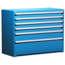 Rousseau 6-Drawer Stationary Modular Storage Cabinet R5AKE-4402 Rousseau 6-Drawer Stationary Modular Storage Cabinet R5AKE-4402