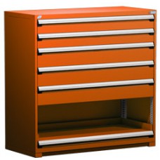 Rousseau 5-Drawer Stationary Modular Storage Cabinet R5AKE-5802 Rousseau 5-Drawer Stationary Modular Storage Cabinet R5AKE-5802