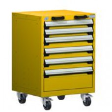 Rousseau 6 Drawer Heavy Duty Modular Drawer Cart - R5BCD-3051