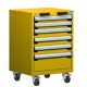 Rousseau 6 Drawer Heavy Duty Modular Drawer Cart - R5BCD-3051
