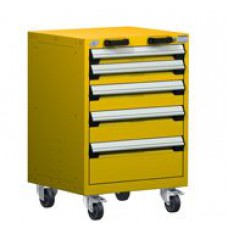 Rousseau 5-Drawer Heavy Duty Modular Drawer Cart R5BCD-3054 Rousseau 5-Drawer Heavy Duty Modular Drawer Cart R5BCD-3054