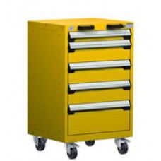 Rousseau 5-Drawer Heavy Duty Modular Drawer Cart R5BCD-3402 Rousseau 5-Drawer Heavy Duty Modular Drawer Cart R5BCD-3402