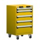 Rousseau 5-Drawer Heavy Duty Modular Drawer Cart R5BCD-3401